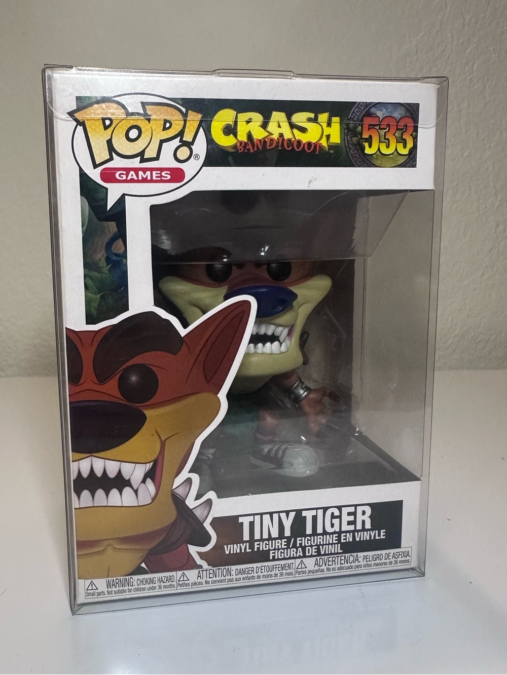Crash Bandicoot – Tiny Tiger Funko Pop! #533